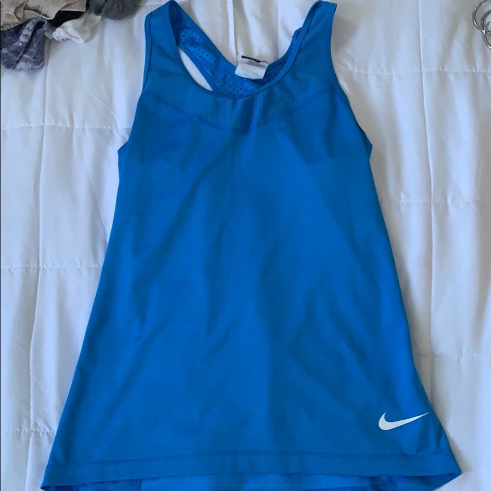 Blue Nike Tank